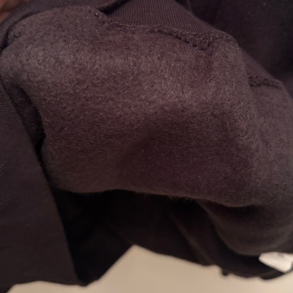 NWT Black Hoodie Sweatshirt with Lake George graphics - Picture 7 of 8